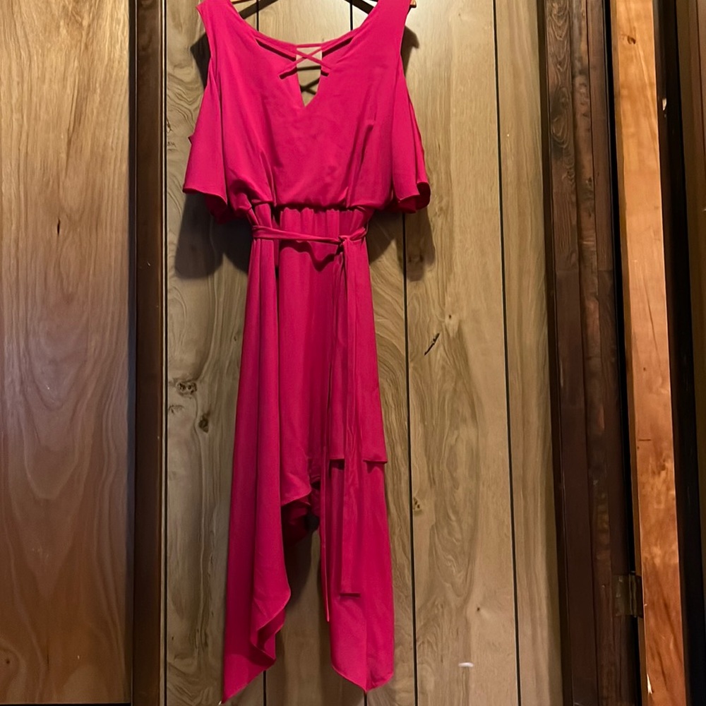 Lane Bryant cold shoulder dress